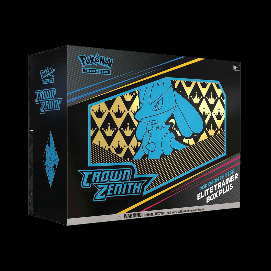 Crown Zenith Pokemon Center Elite Trainer Box Plus