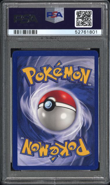 1999 POKEMON GAME #2 BLASTOISE-HOLO 1ST EDITION PSA 9 - 801