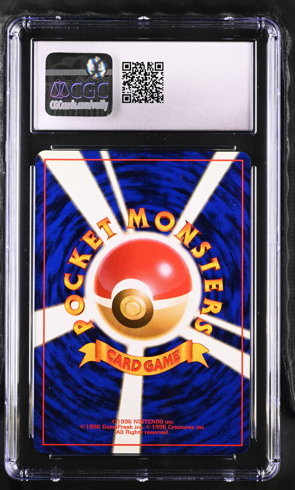 2001 POKEMON JAPANESE #006 Darkness, and to Light SHINING CHARIZARD CGC 10- 9011