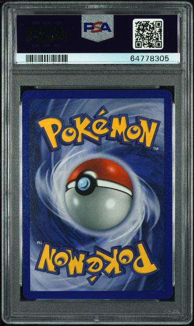 2000 POKEMON GYM CHALLENGE #5 GIOVANNI'S GYARADOS HOLO-1ST EDITION PSA 10 - 305
